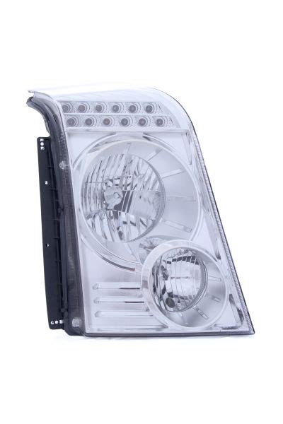 Lumax Head Light Suitable For Traveller Without Motor Silver Bezel