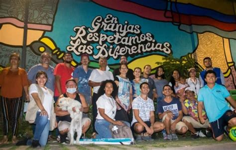 Mural Comunitario En Bucaramanga Ciudades Incluyentes Comunidades Solidarias