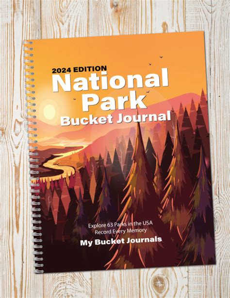 National Park Bucket Journal 2024 Edition My Bucket Journals