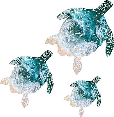 Amazon Eangee Home Design Sea Turtle Wall Decor Group Of Five 29