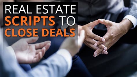 Real Estate Scripts To Help You Close Sellers And Buyers YouTube