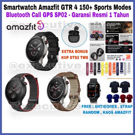 Jual Smartwatch Amazfit Gtr Sports Modes Bluetooth Call Gps Sp