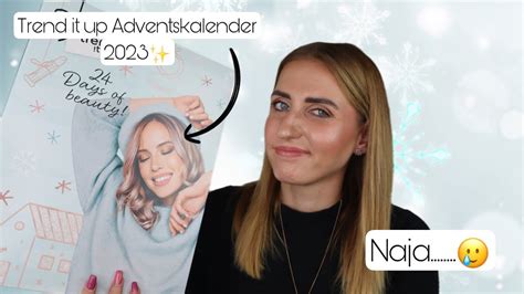 Naja Trend It Up Adventskalender Unboxing Youtube