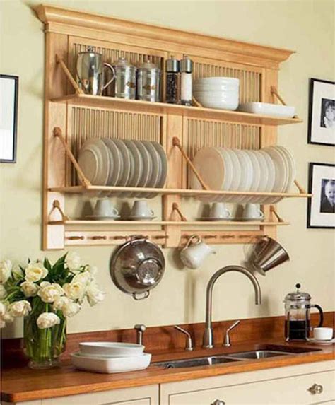 120 DIY Farmhouse Kitchen Rack Organization Ideas 53 Home Kitchens