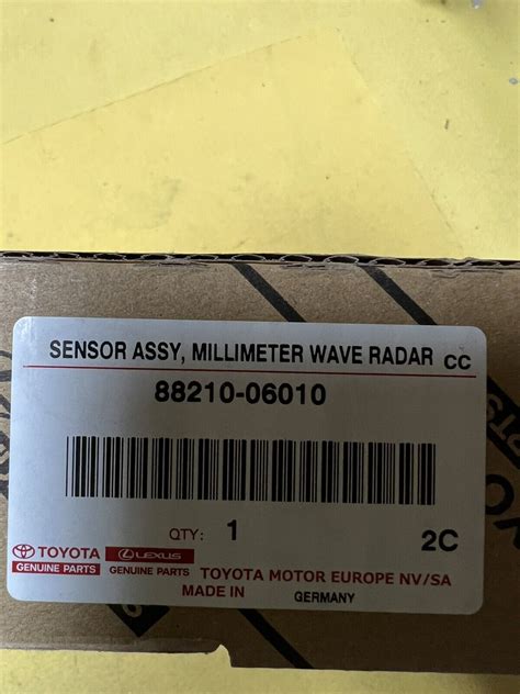 Toyota Camry Front Distance Adaptive Cruise Sensor