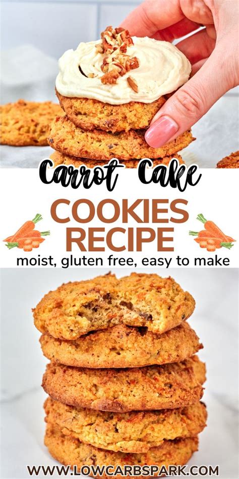 Healthy Carrot Cake Cookies Low Carb Spark