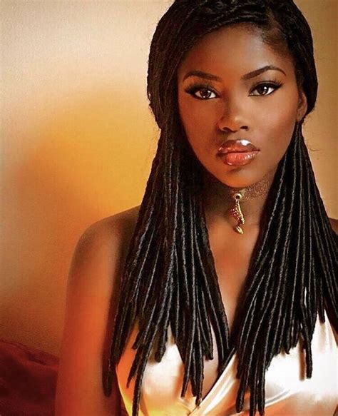 Beautiful Dark Skinned Women Beautiful Black Women Trendy Hairstyles