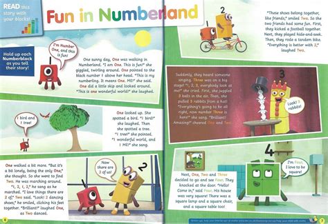 Numberblocks Special 1 Of Cbeebies Magazine Page 5 Cbeebies – Otosection