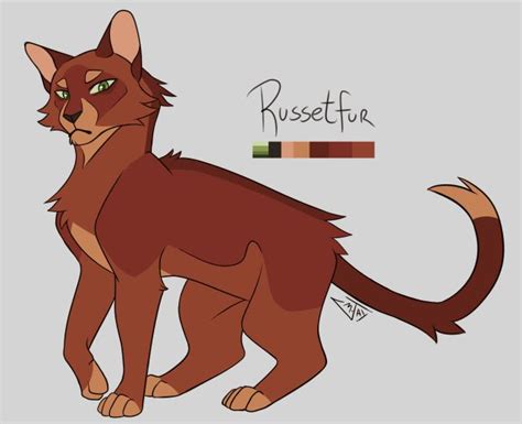 Designing Wc Russetfur Oh Shes The First M Jay Warriors Art