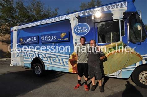 Greek Gyros 1 Food Trucks For Sale Concession Nation Food Trailers