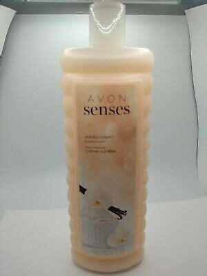 Avon Senses Vanilla Cream Bubble Bath 24 Fl Oz Lote De 3 888761130101