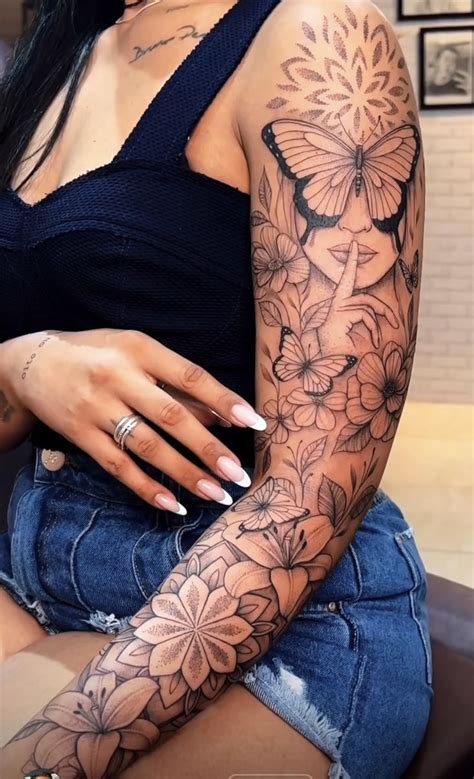 Pin de Mary em Quick Saves Tatuagem cobrindo o braço Tatuagem braço