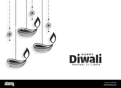 Diwali Diya Black And White Stock Photos And Images Alamy