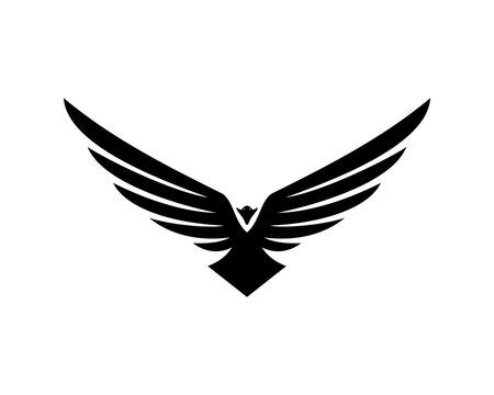 Simple Eagle Vector