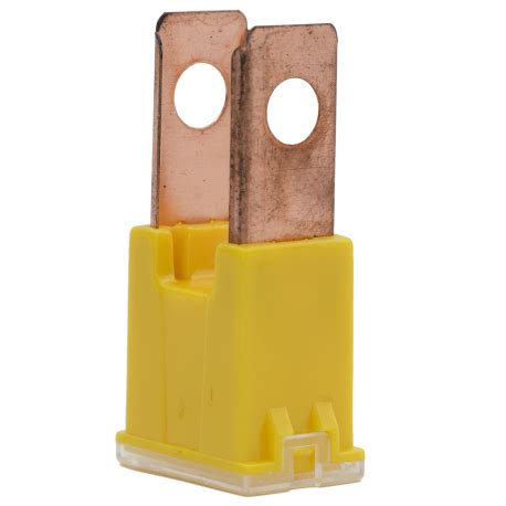 Fusible Tipo Muela Amarillo De Conector Macho De 60 Amperes