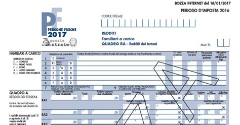 Modello Redditi Pf Online Le Bozze Con Le Istruzioni Il Sole Ore