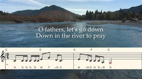 Down To The River To Pray Youtube