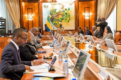 Gabon Communiqu Final Du Conseil Des Ministres Du Jeudi F Vrier