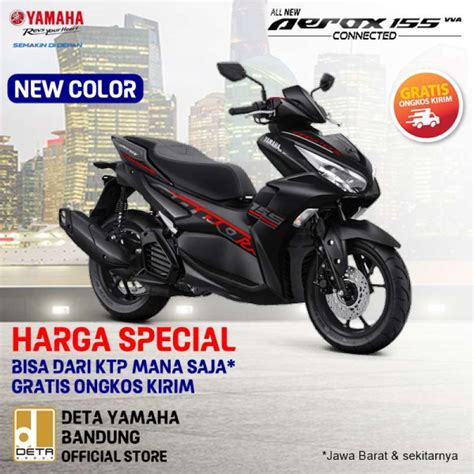 Jual Yamaha All New Aerox 155 Connected Version Sepeda Motor Vin 2022