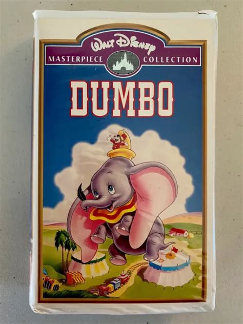 WALT DISNEY S MASTERPIECE Collection Dumbo VHS Video New Sealed EUR 5