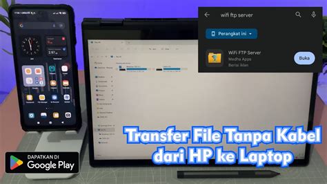 Tutorial Cara Transfer File Dari Hp Ke Komputer Laptop Tanpa Kabel