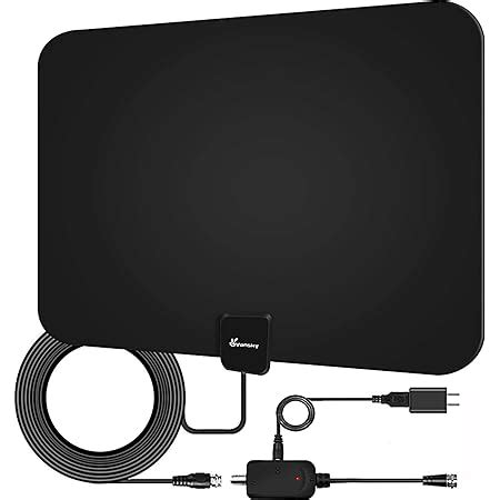 Amazon Rca Ant F Flat Digital Amplified Indoor Tv Antenna