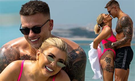 Olivia Buckland Sexy With Husband Alex Bowen As They Hit The Beach In