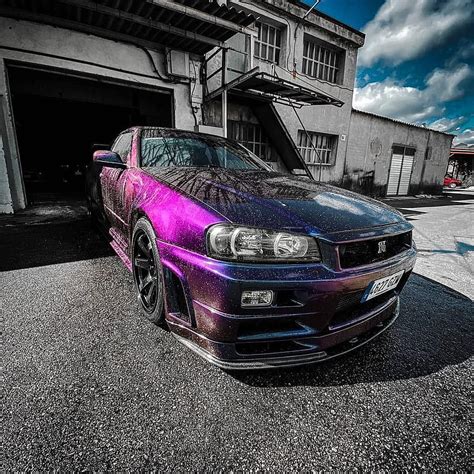 1920x1080px 1080p Free Download Midnight Purple R34 Gtr Skyline Nissan Skyline Nissan Gtr