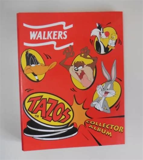 Tazos Walkers Looney Tunes Collectors Album Complete All