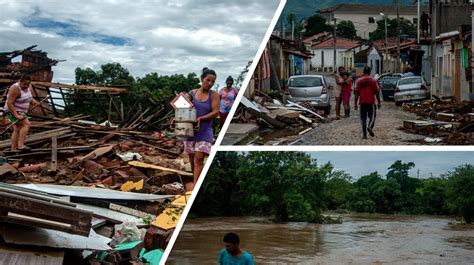 Piogge torrenziali e inondazioni in Brasile è il più grande disastro