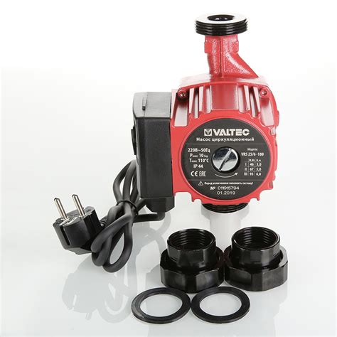 Насос циркуляционный VRS 25/6-180 с гайками VALTEC – купить за 5 440,00 ...