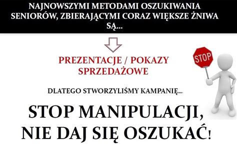 Stop Manipulacji Nie Daj Si Oszuka Marki Net Pl