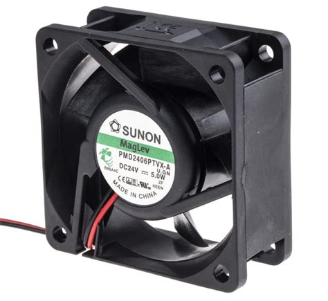 PMD2406PTVX A U GN Sunon Sunon PMD Series Axial Fan 24 V Dc DC