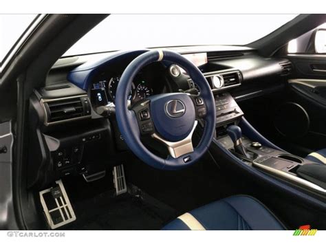 2019 Lexus Rc F 10th Anniversary Special Edition 10th Anniversary Blue Dashboard Photo