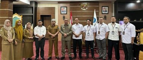 Kunjungi Walikota Ternate Kanwil DJPb Maluku Utara Sampaikan Sejumlah