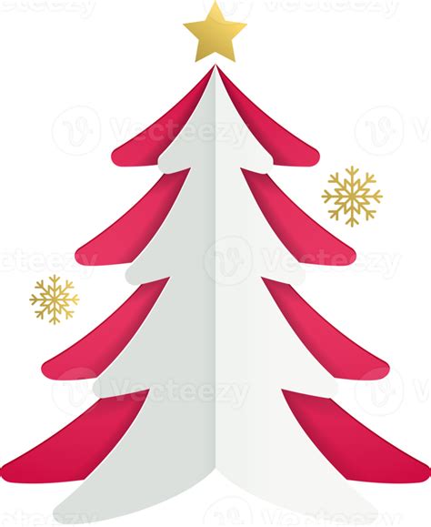 Christmas Tree Paper Cut 19617168 Png