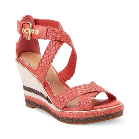 Sperry top-sider Harbordale Platform Wedge Sandals in Brown | Lyst