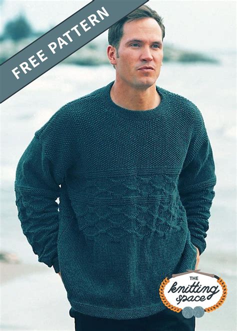 Simple Men S Knit Sweater Pattern Artofit