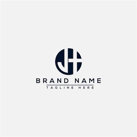 Premium Vector Jh Logo Design Template Vector Graphic Branding Element