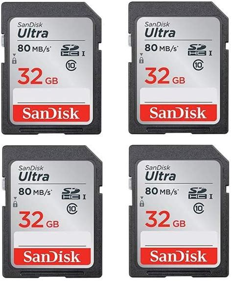 Sandisk Ultra Gb Class Sdhc Uhs I Memory Card Up To Mb Pack