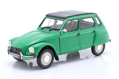 Citroen Dyane Bamboo Green Solido Metalowy Model