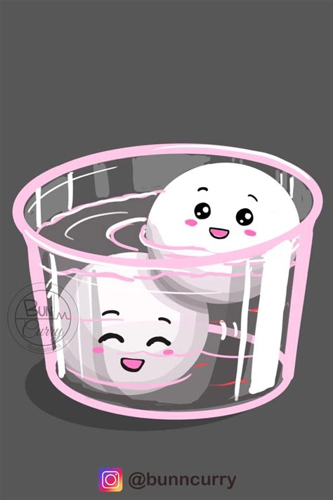 Cute Rasgulla Illustration Food Illustration Art Cute Galaxy Wallpaper Doodle On Photo