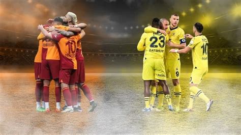 Galatasaray Fenerbahçe maçının ilk 11 leri açıklandı Kamudanhaber