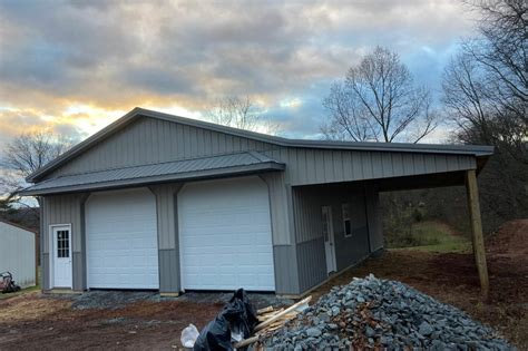 30x40 Pole Barn In Bowmansville Pa Extreme Pole Buildings