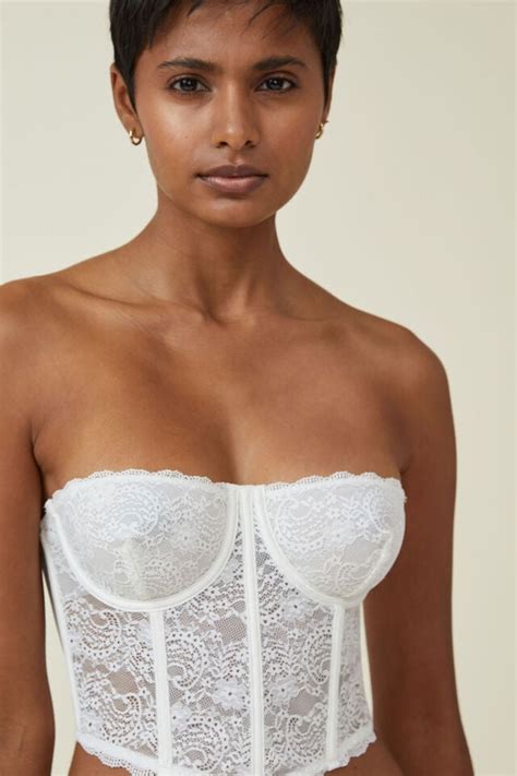 Ultimate Comfort Lace Unlined Bustier