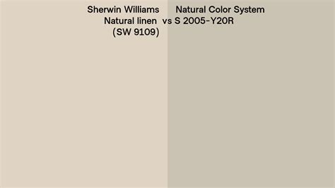 Sherwin Williams Natural Linen Sw Vs Natural Color System S