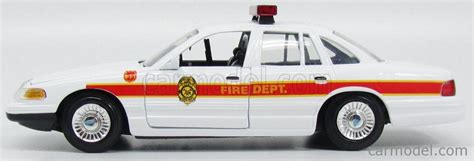 Motor Max Scale Ford Usa Crown Victoria Fire Chief