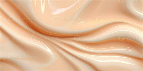 Generative AI Nude Beige Color Background Flowing Cream Liquid Stock Photo At Vecteezy