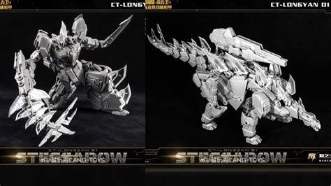 New Transformers Cang Toys CT Longyan 01 Stegsarow Masterpiece Scale