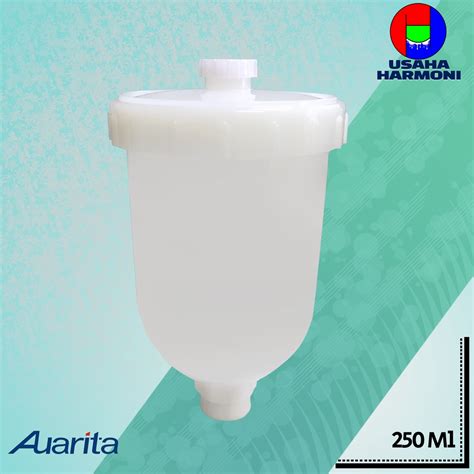 Jual Tabung Spray Gun Mini AUARITA Paint Cup LVMP Kapasitas 250 Ml